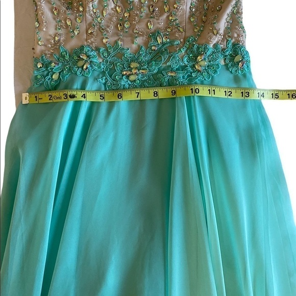 Beaded Prom Dress Size 2 - Picture 10 of 14